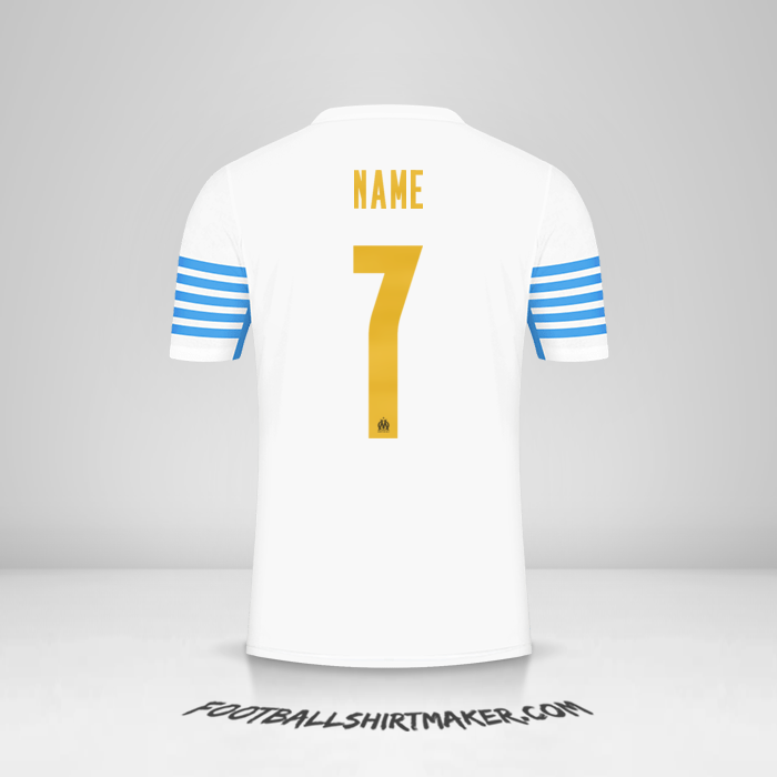 Trikot Olympique de Marseille Cup 2021/2022 -  name - 7