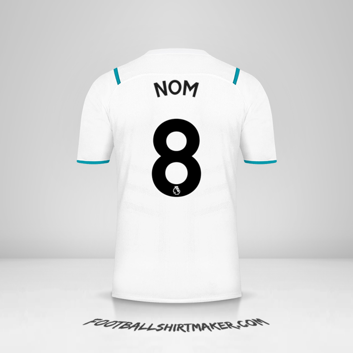 Maillot Manchester City 2021/2022 Extérieur -  nom - 8
