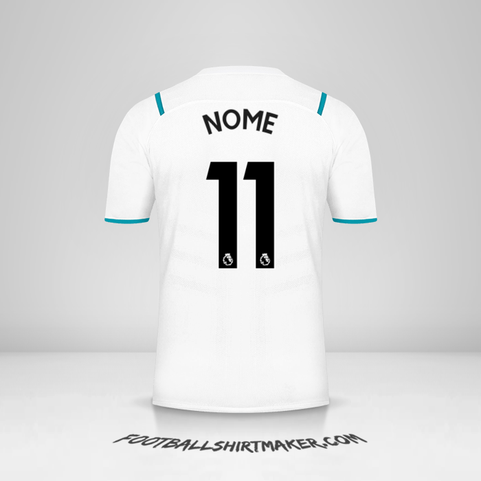 Camisa Manchester City 2021/2022 Alternativa -  nome - 11