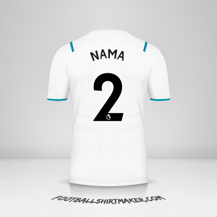 Jersey Manchester City 2021/2022 Alternatif -  nama - 2