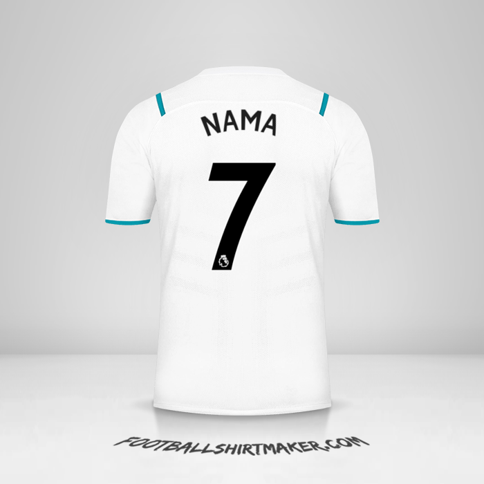 Jersey Manchester City 2021/2022 Alternatif -  nama - 7
