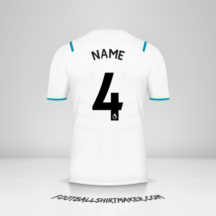Jersey Manchester City 2021/2022 Away -  name - 4