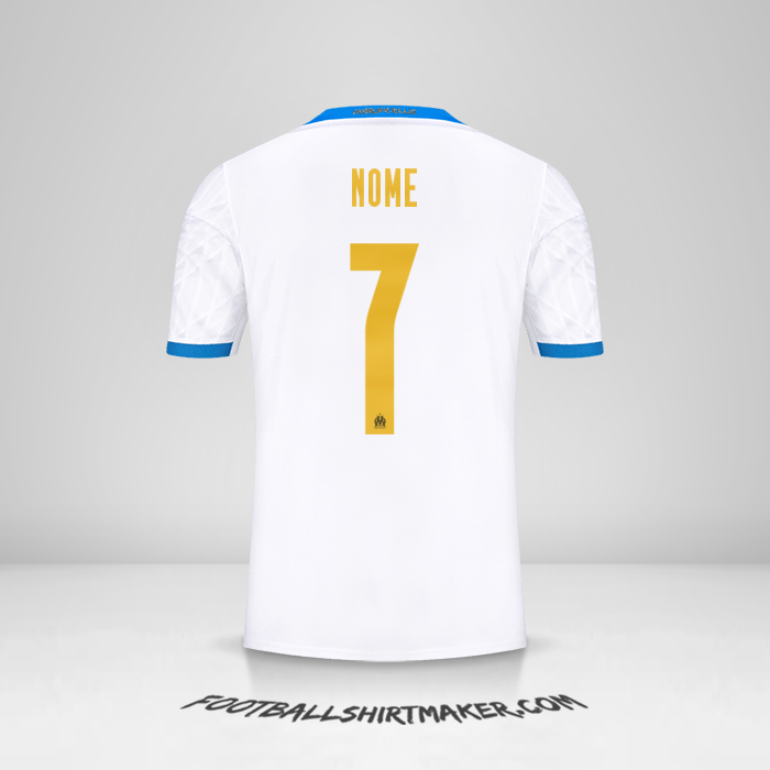 Camisa Olympique de Marseille Cup 2020/21 -  nome - 7