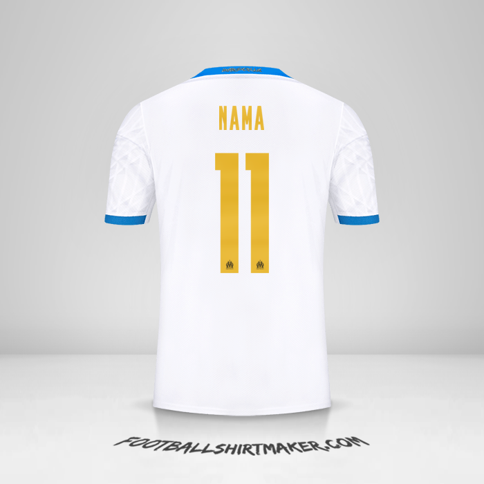 Jersey Olympique de Marseille Cup 2020/21 -  nama - 11