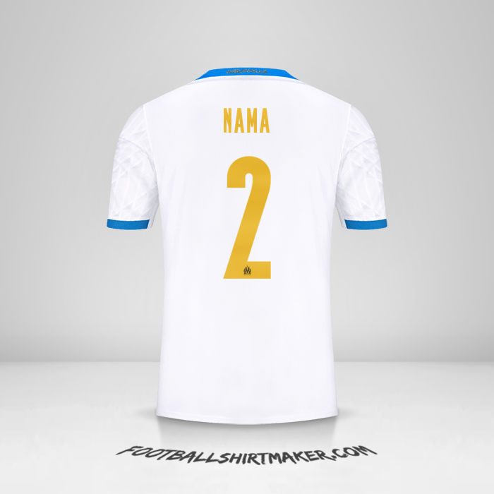 Jersey Olympique de Marseille Cup 2020/21 -  nama - 2