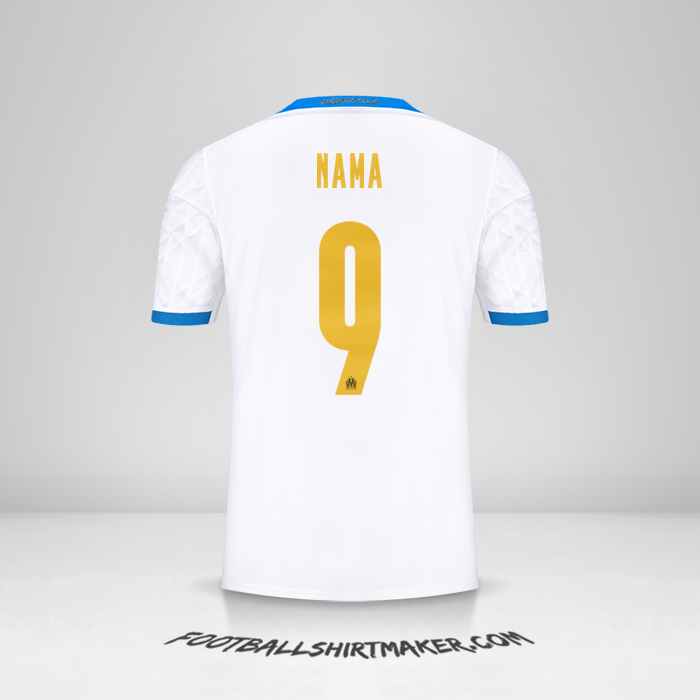 Jersey Olympique de Marseille Cup 2020/21 -  nama - 9
