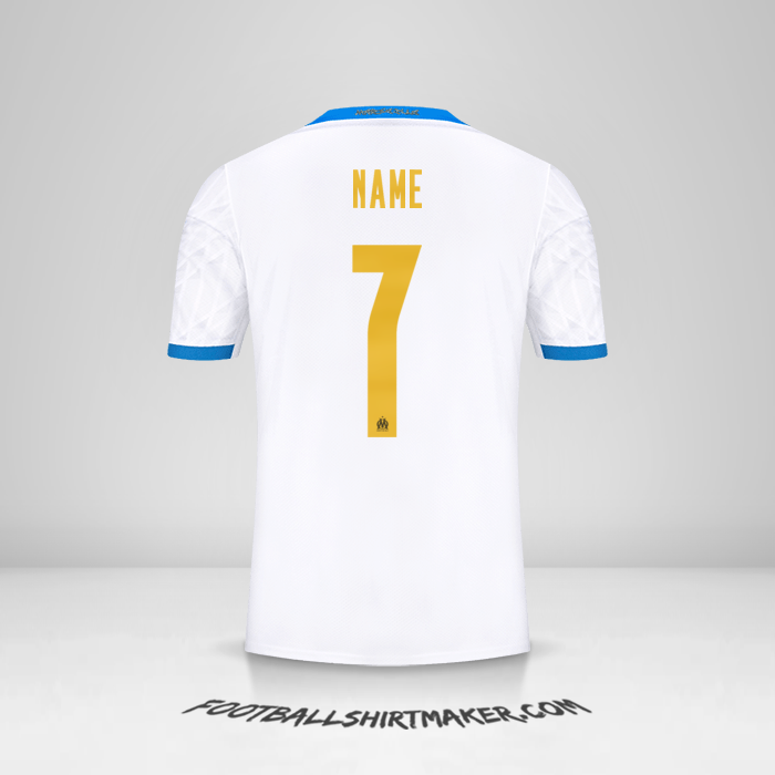 Trikot Olympique de Marseille Cup 2020/21 -  name - 7