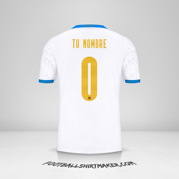 Jersey Olympique de Marseille Cup 2020/21 -  tu nombre - 0