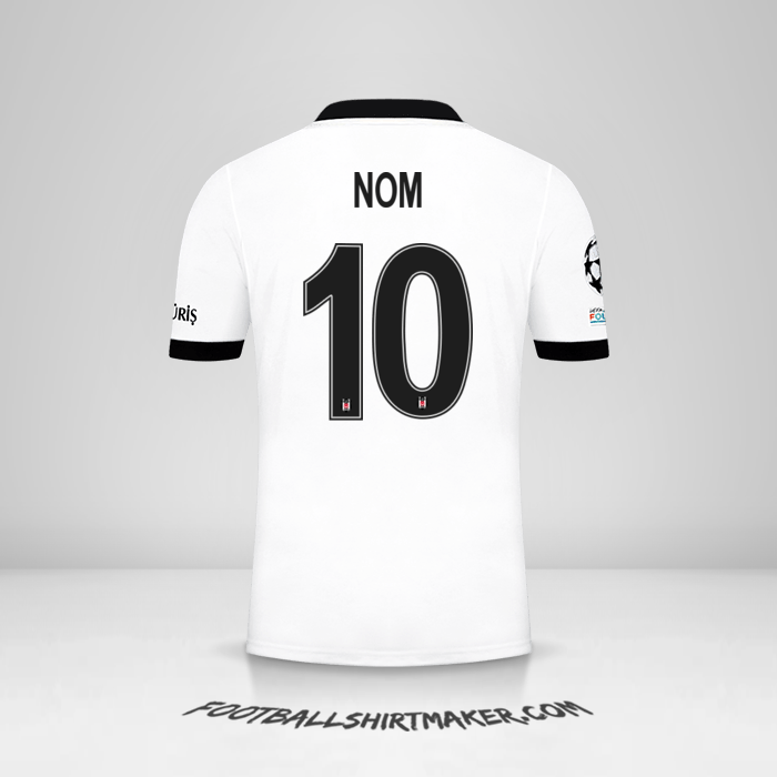 Maillot Besiktas JK Cup 2021/2022 -  nom - 10