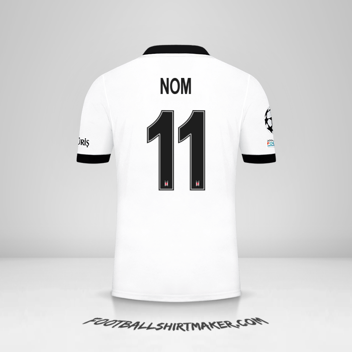 Maillot Besiktas JK Cup 2021/2022 -  nom - 11