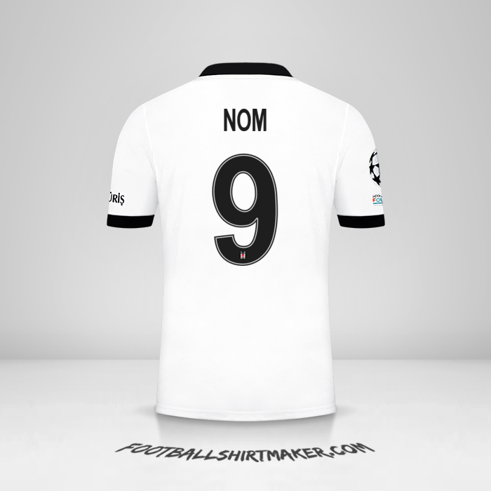 Maillot Besiktas JK Cup 2021/2022 -  nom - 9