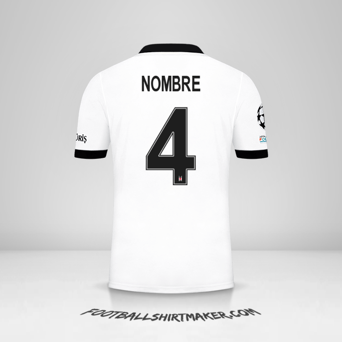Jersey Besiktas JK Cup 2021/2022 -  nombre - 4