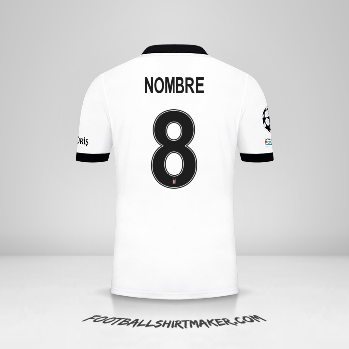 Jersey Besiktas JK Cup 2021/2022 -  nombre - 8