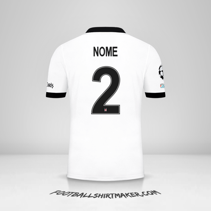Camisa Besiktas JK Cup 2021/2022 -  nome - 2