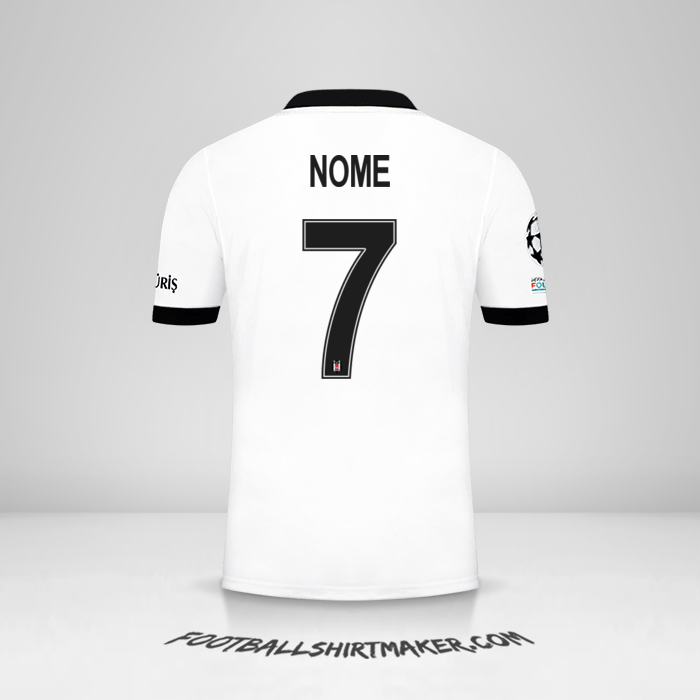 Camisa Besiktas JK Cup 2021/2022 -  nome - 7