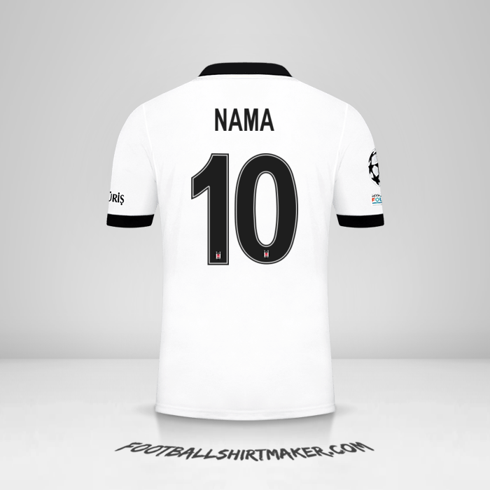 Jersey Besiktas JK Cup 2021/2022 -  nama - 10