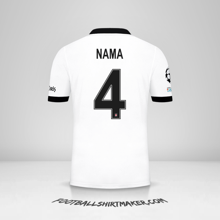 Jersey Besiktas JK Cup 2021/2022 -  nama - 4
