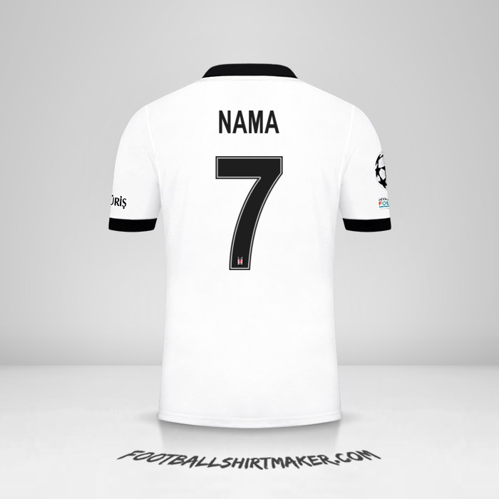 Jersey Besiktas JK Cup 2021/2022 -  nama - 7