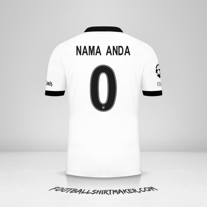 Jersey Besiktas JK Cup 2021/2022 -  nama anda - 0
