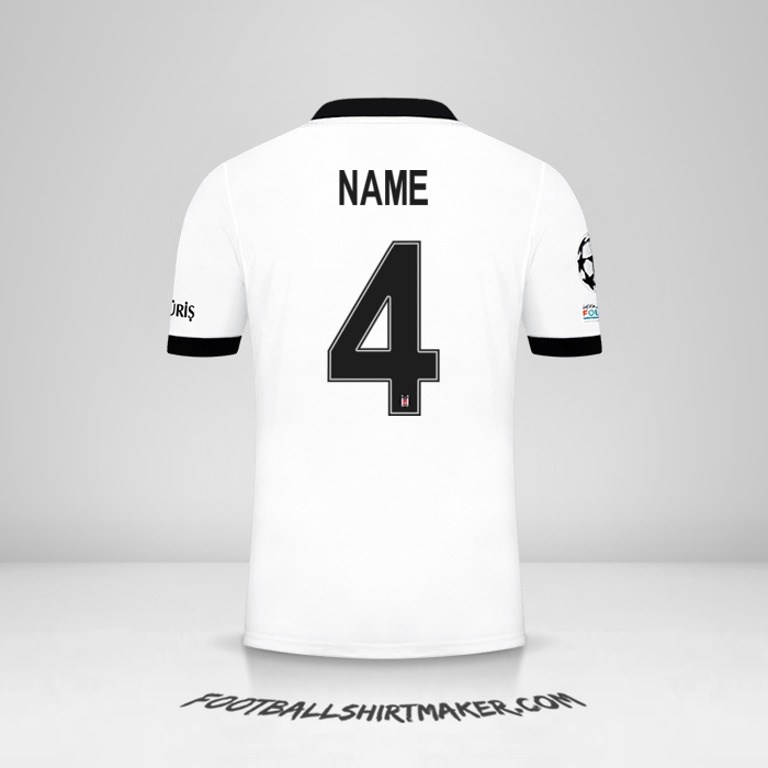 Jersey Besiktas JK Cup 2021/2022 -  name - 4