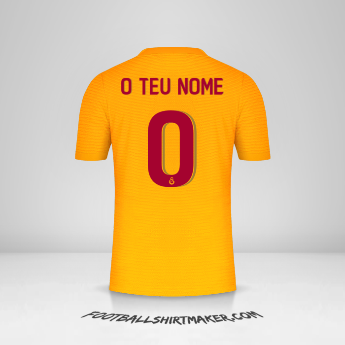 Camisola Galatasaray SK Cup 2021/2022 -  o teu nome - 0