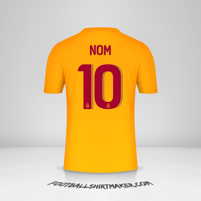 Maillot Galatasaray SK Cup 2021/2022 -  nom - 10