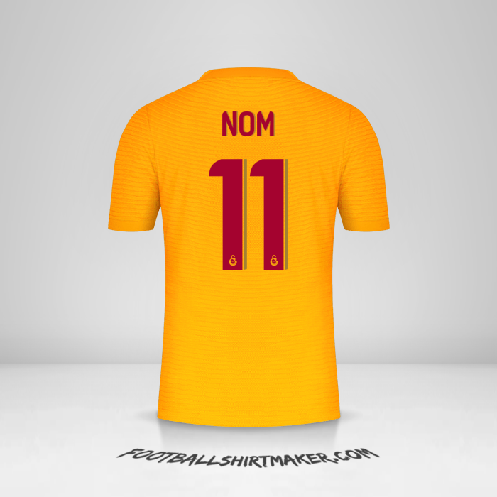 Maillot Galatasaray SK Cup 2021/2022 -  nom - 11