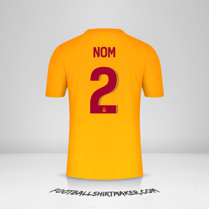 Maillot Galatasaray SK Cup 2021/2022 -  nom - 2