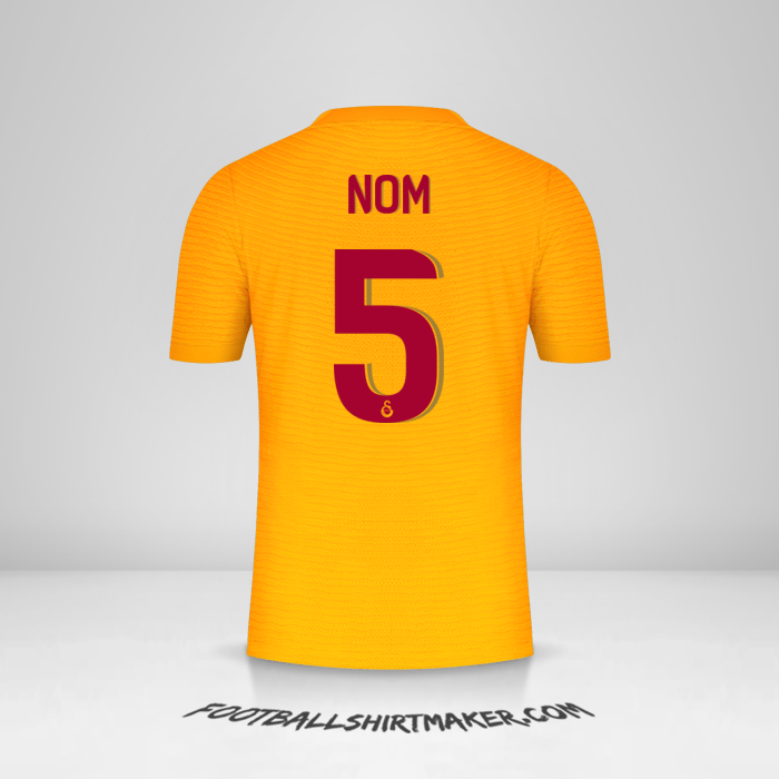 Maillot Galatasaray SK Cup 2021/2022 -  nom - 5