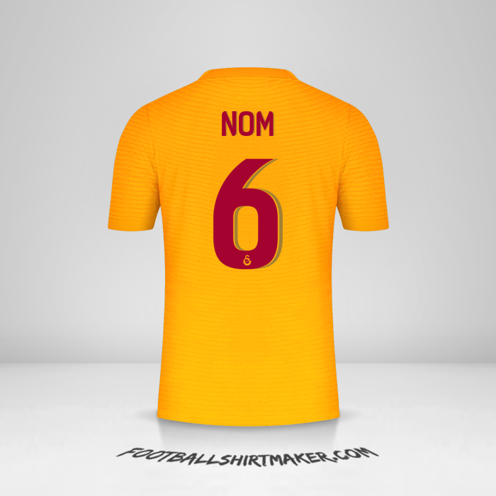Maillot Galatasaray SK Cup 2021/2022 -  nom - 6