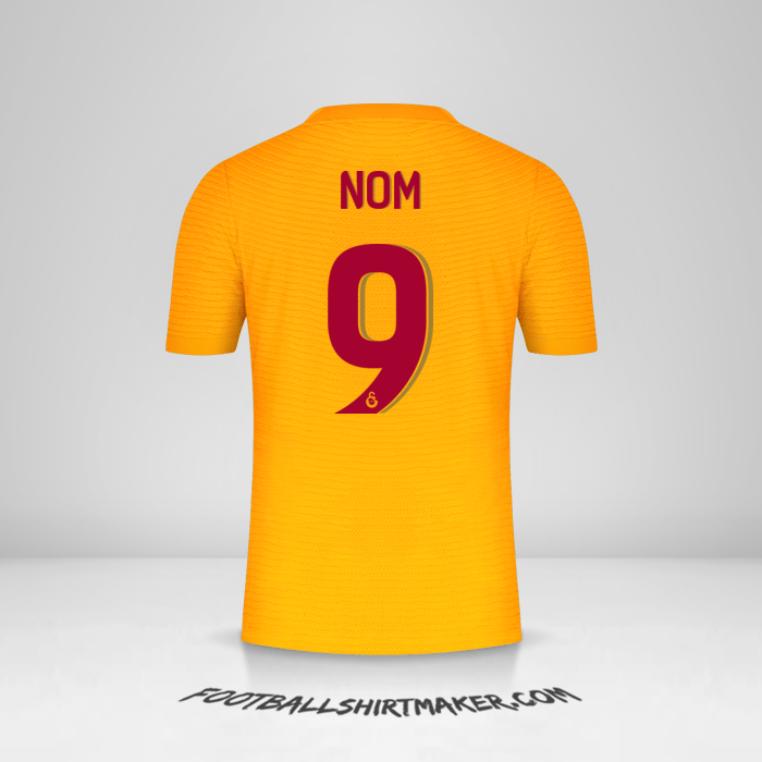 Maillot Galatasaray SK Cup 2021/2022 -  nom - 9