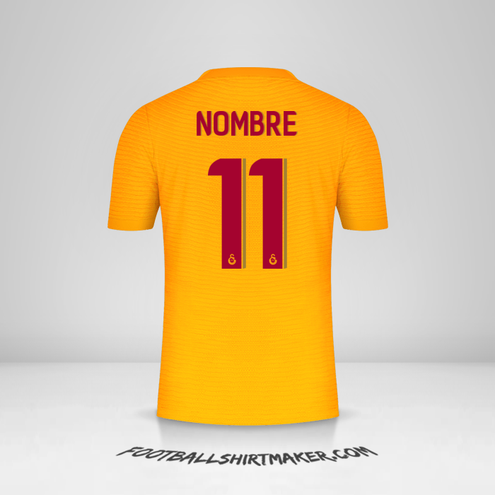 Camiseta Galatasaray SK Cup 2021/2022 -  nombre - 11
