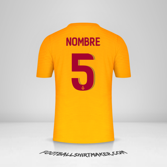 Camiseta Galatasaray SK Cup 2021/2022 -  nombre - 5