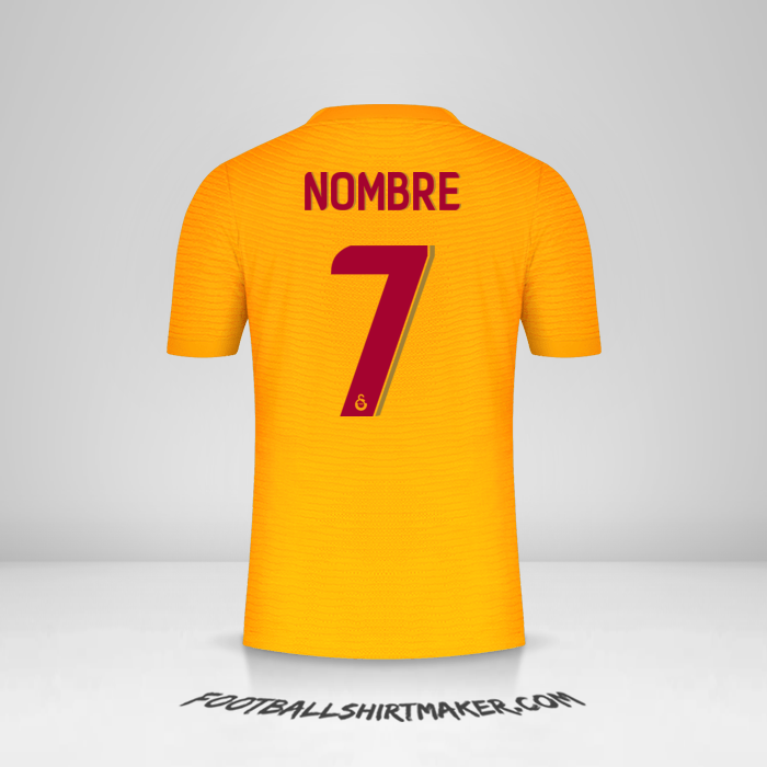 Jersey Galatasaray SK Cup 2021/2022 -  nombre - 7