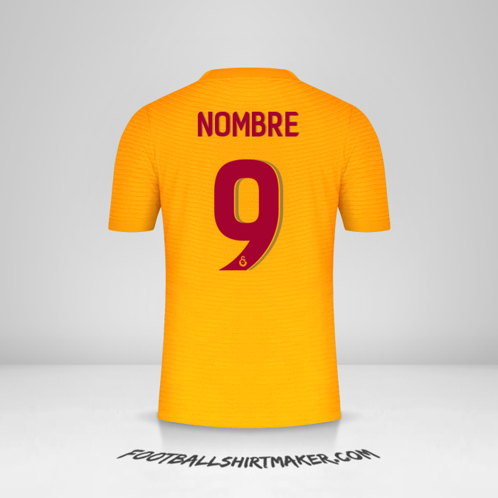Camiseta Galatasaray SK Cup 2021/2022 -  nombre - 9