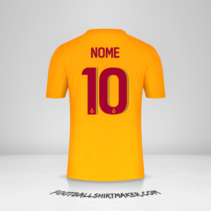 Camisa Galatasaray SK Cup 2021/2022 -  nome - 10