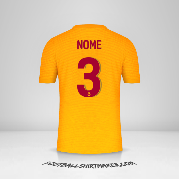 Camisa Galatasaray SK Cup 2021/2022 -  nome - 3