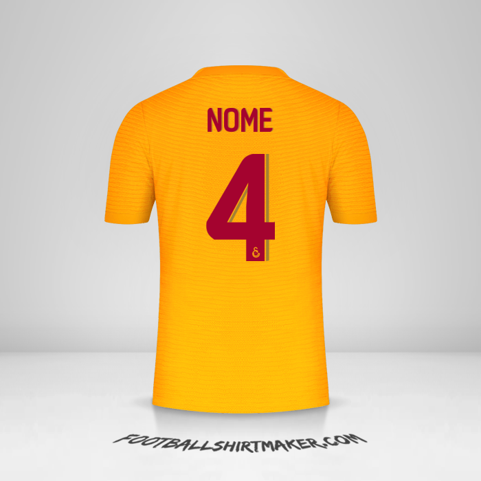 Maglia Galatasaray SK Cup 2021/2022 -  nome - 4