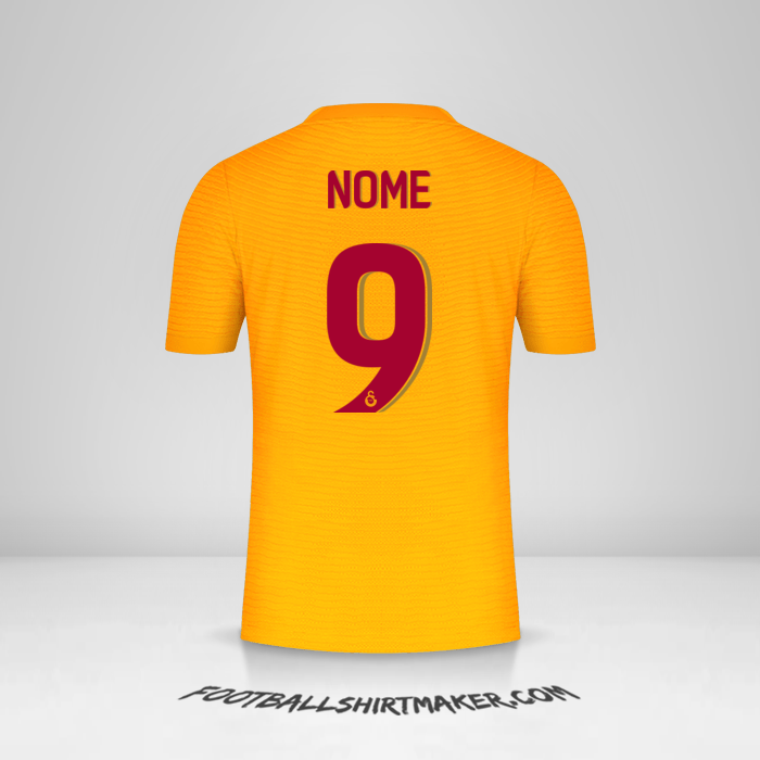 Camisa Galatasaray SK Cup 2021/2022 -  nome - 9