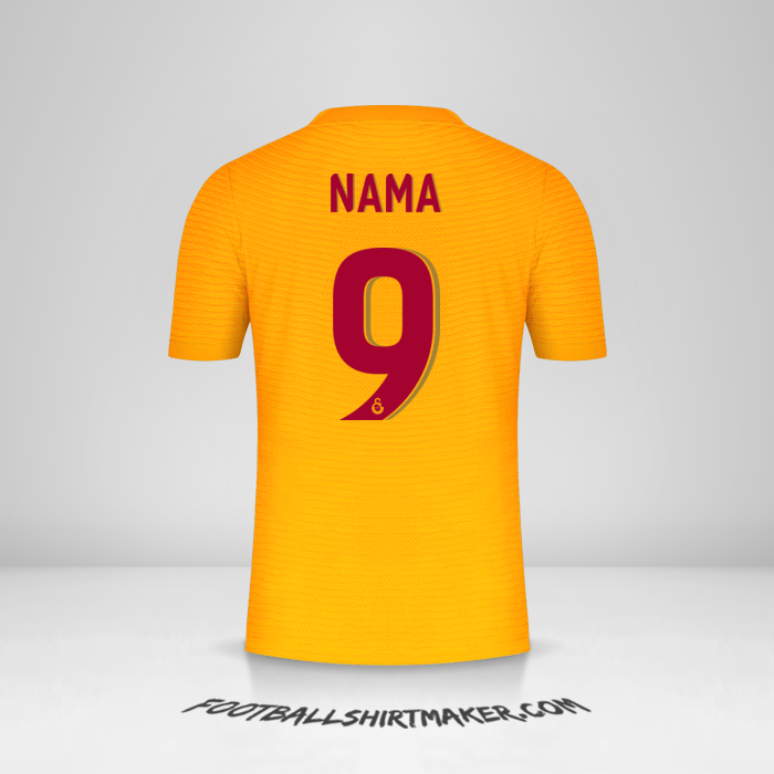Jersey Galatasaray SK Cup 2021/2022 -  nama - 9