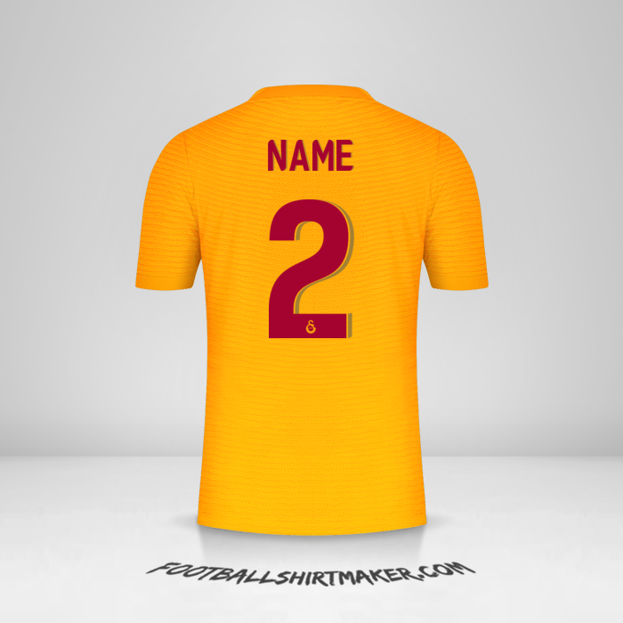 Jersey Galatasaray SK Cup 2021/2022 -  name - 2