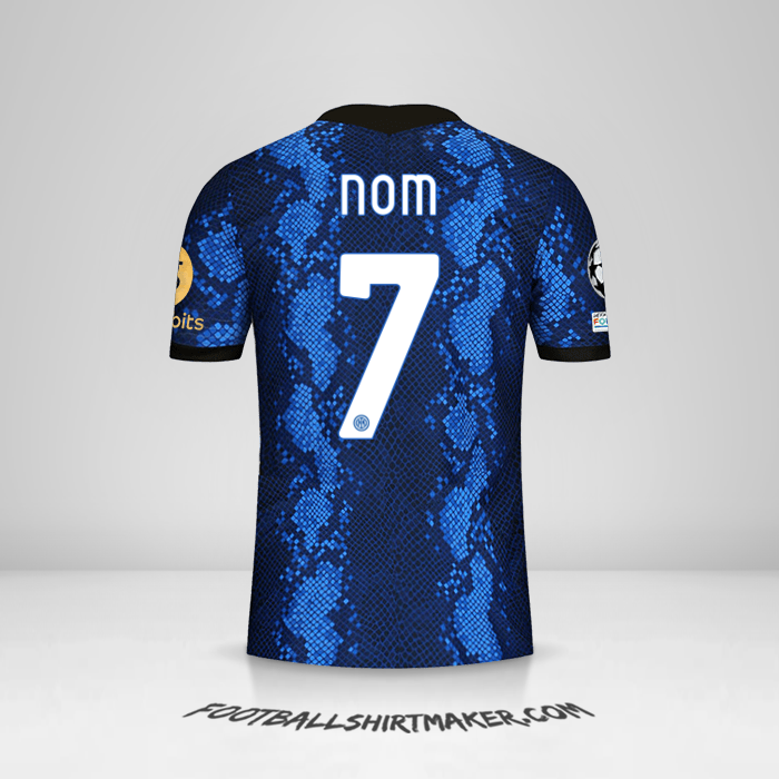 Maillot Inter Cup 2021/2022 -  nom - 7