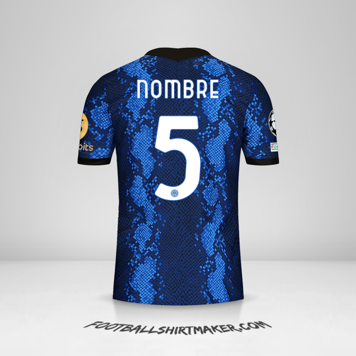 Camiseta Inter Cup 2021/2022 -  nombre - 5