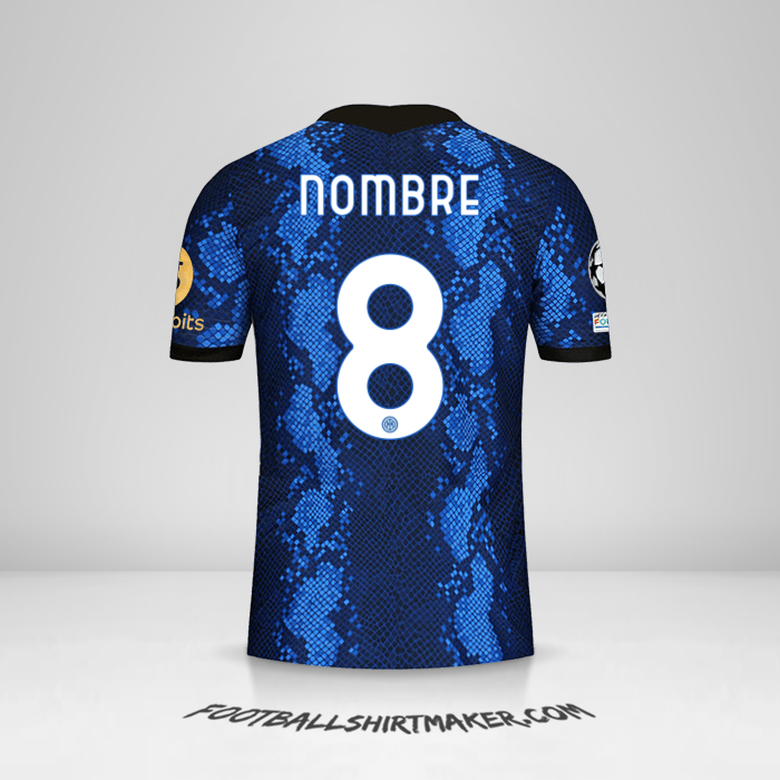 Camiseta Inter Cup 2021/2022 -  nombre - 8