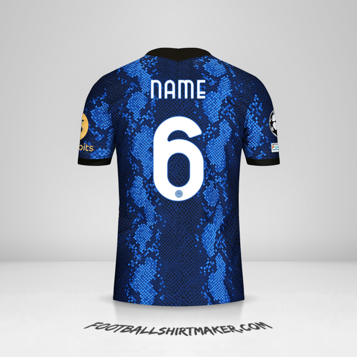 Shirt Inter Cup 2021/2022 -  name - 6