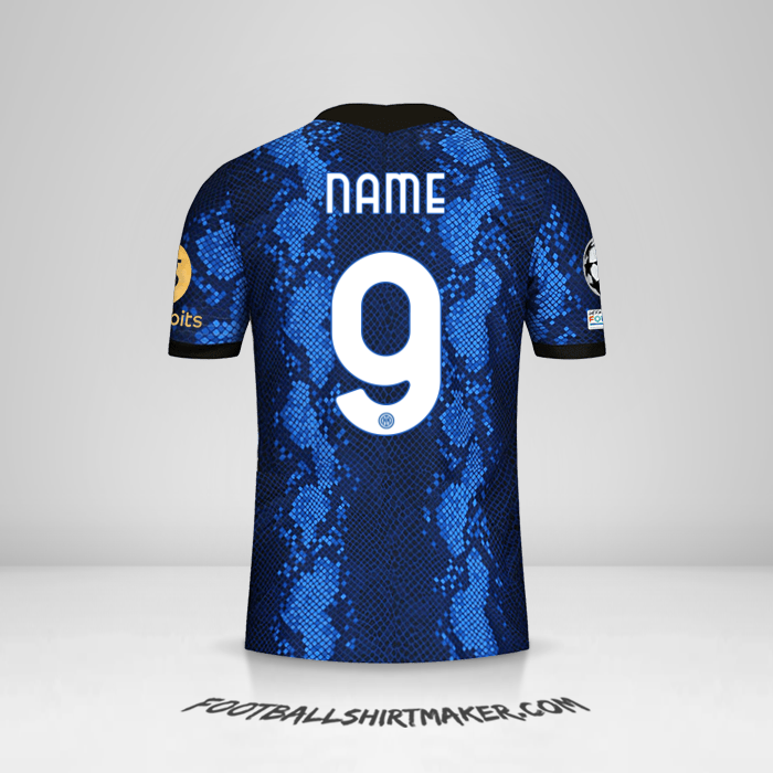 Shirt Inter Cup 2021/2022 -  name - 9