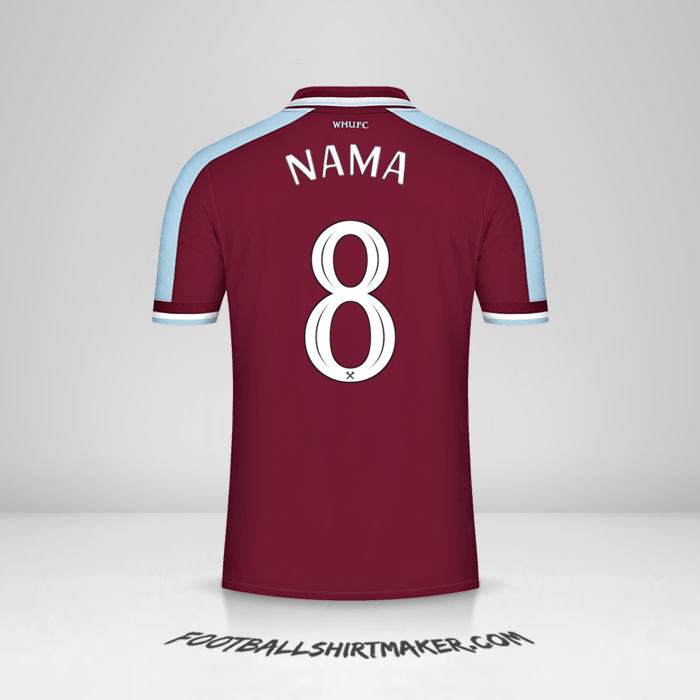 Jersey West Ham United FC Cup 2021/2022 -  nama - 8