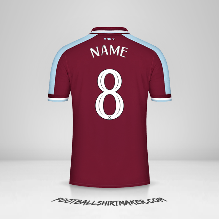 Trikot West Ham United FC Cup 2021/2022 -  name - 8