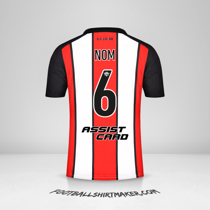 Maillot River Plate 2021/2022 Troisième -  nom - 6