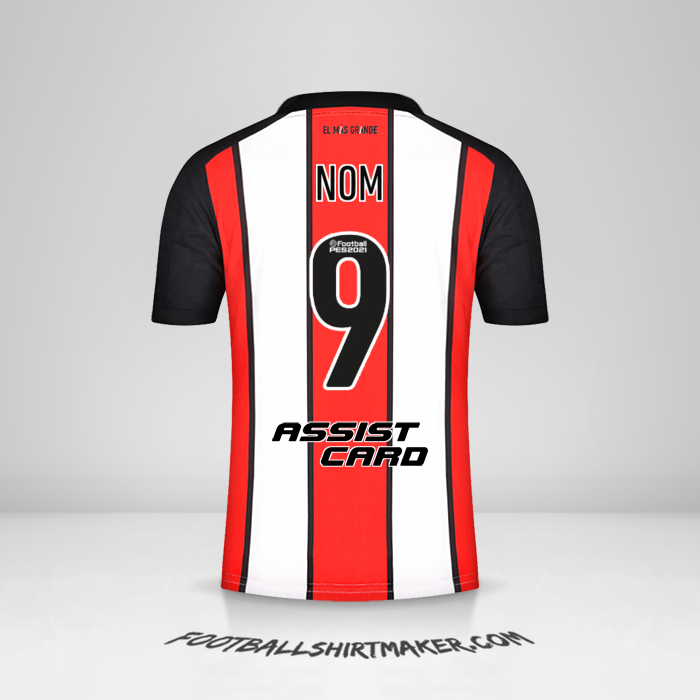 Maillot River Plate 2021/2022 Troisième -  nom - 9
